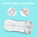 Chisa - Quickshot Portable Cup - Onwings - Cup Masturbator - Transparant-Erotiekvoordeel.nl