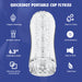 Chisa - Quickshot Portable Cup - Flykiss - Cup Masturbator - Transparant-Erotiekvoordeel.nl