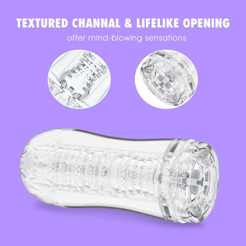 Chisa - Quickshot Portable Cup- Engorged - Cup Masturbator - Transparant-Erotiekvoordeel.nl