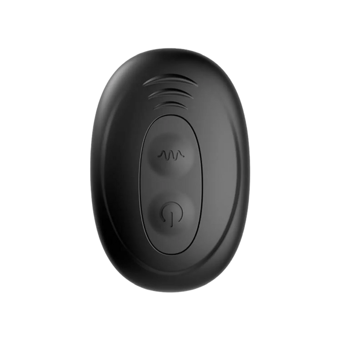 IY - Womp - Stotende en Vibrerende Prostaatmassager met Afstandsbediening - Zwart-Erotiekvoordeel.nl