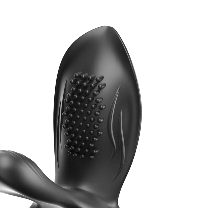 IY – Daxer – Vibrerende Penisverlenger met Afstandsbediening – Zwart-Erotiekvoordeel.nl