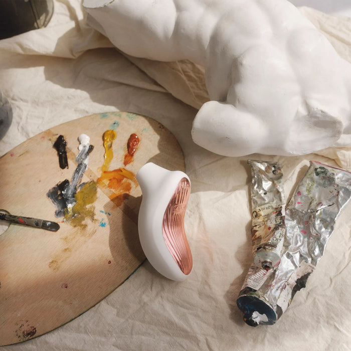 Lelo - Sona 3 - Luchtdruk Vibrator - Crème-Erotiekvoordeel.nl