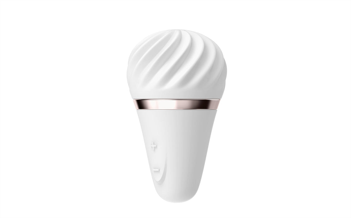 Satisfyer - Little Wand - Clitoris Vibrator - Wit-Erotiekvoordeel.nl