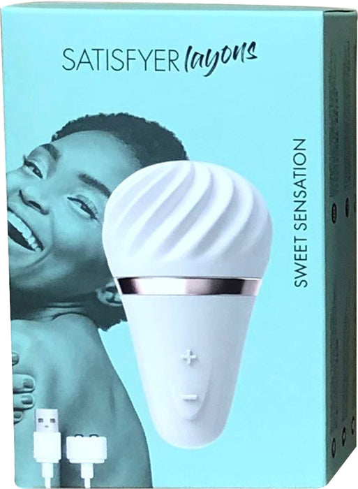 Satisfyer - Little Wand - Clitoris Vibrator - Wit-Erotiekvoordeel.nl