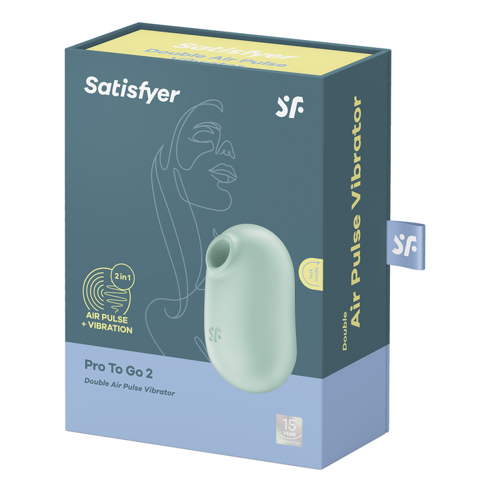 Satisfyer - Pro to Go 2 Mint-Erotiekvoordeel.nl