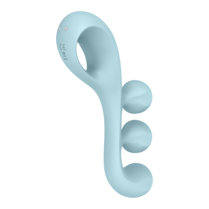 Satisfyer - Tri Ball 2 Light Blue-laced-up.nl