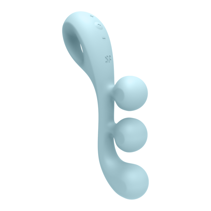 Satisfyer - Tri Ball 2 Light Blue-laced-up.nl