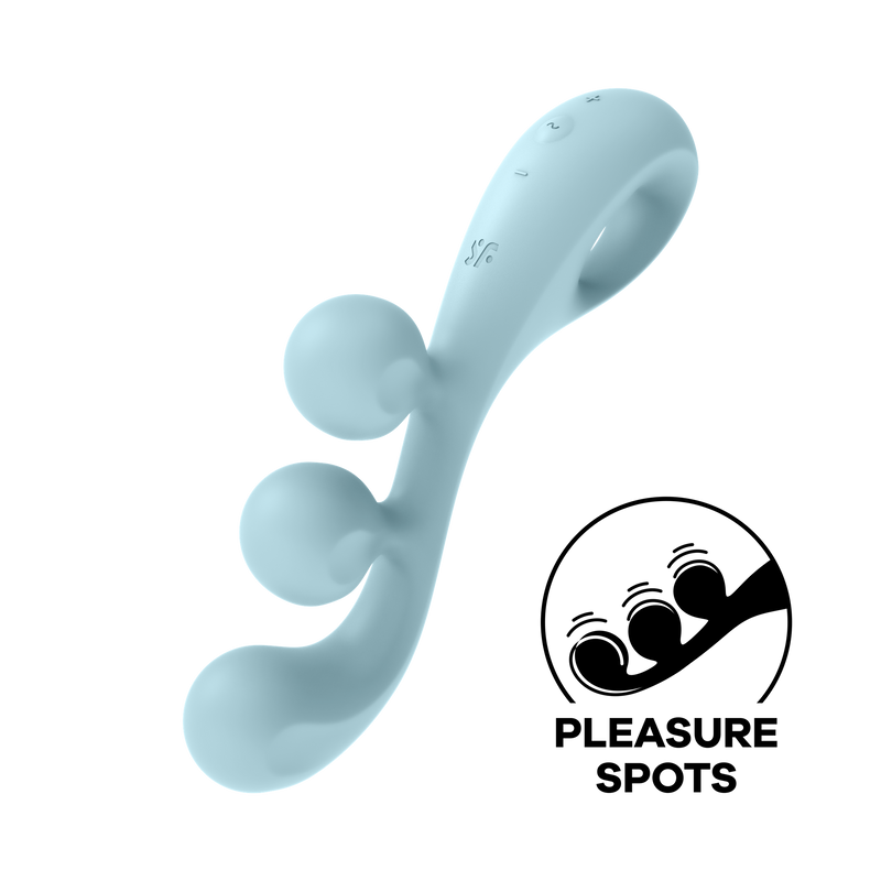 Satisfyer - Tri Ball 2 Light Blue-laced-up.nl