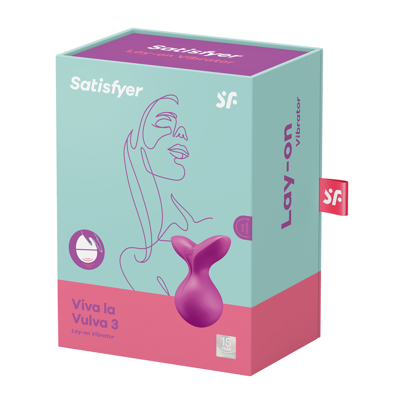 Satisfyer - Viva la Vulva 3 Violet-laced-up.nl