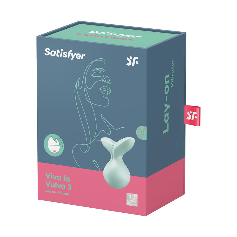 Satisfyer - Viva la Vulva 3 Mint-laced-up.nl