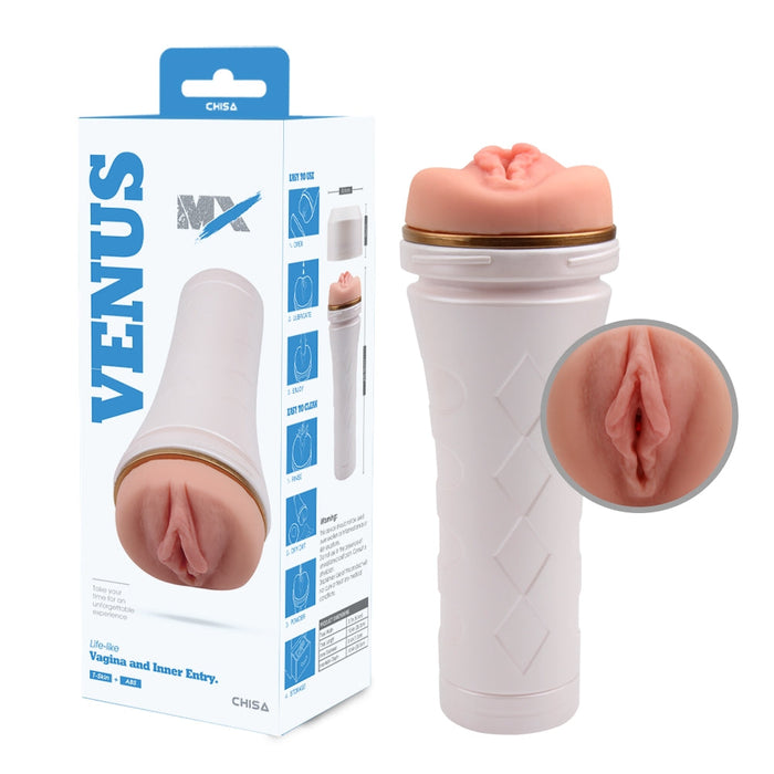 MX - Venus - Vagina Masturbator - Masturbator Cup-Erotiekvoordeel.nl