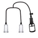 Passion Pump - Tepelzuiger en Borst Pomp Set - Transparant/Zwart-Erotiekvoordeel.nl