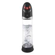 Essentials - Ultraman Auto Hydro Pump 31cm. Transparant/Zwart-Erotiekvoordeel.nl