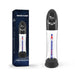 Passion Pump - Elektrische Penispomp - Waterproof - 31 cm - Zwart/Transparant-Erotiekvoordeel.nl