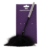 Smart Moves - Bling feather tickler diamond 27cm black-laced-up.nl