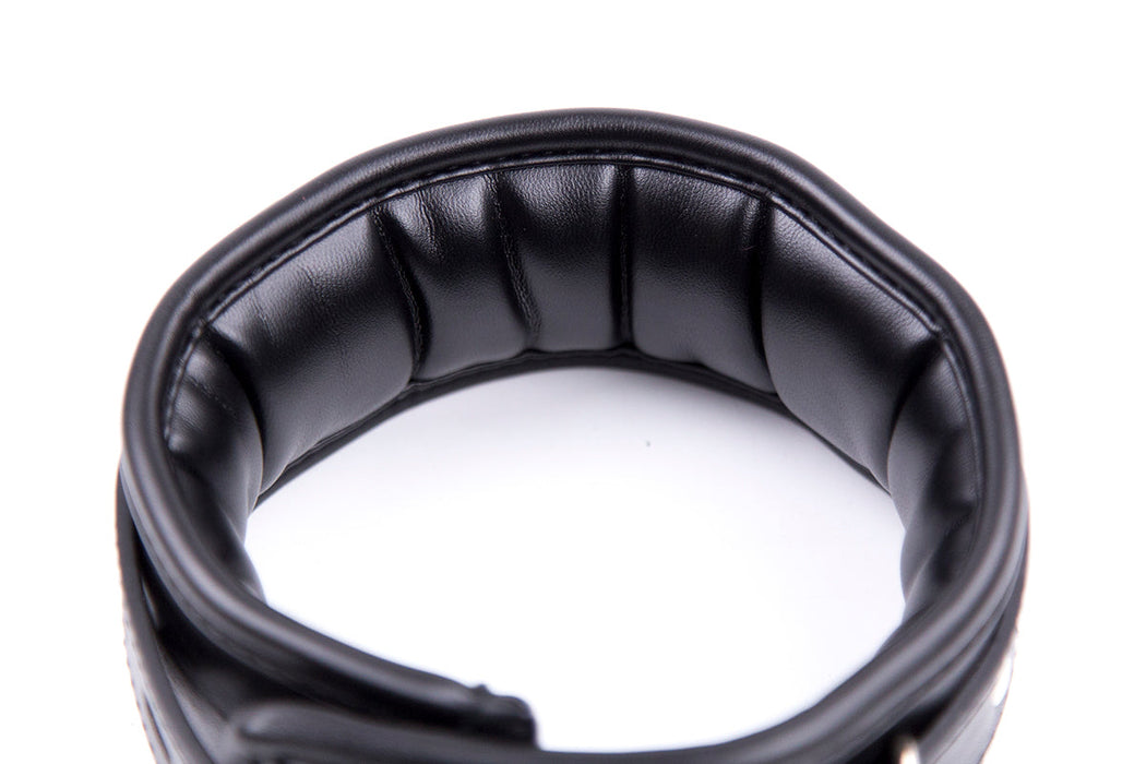 Smart Moves - Collar met Padding - Inclusief Leiband - Zwart-Erotiekvoordeel.nl