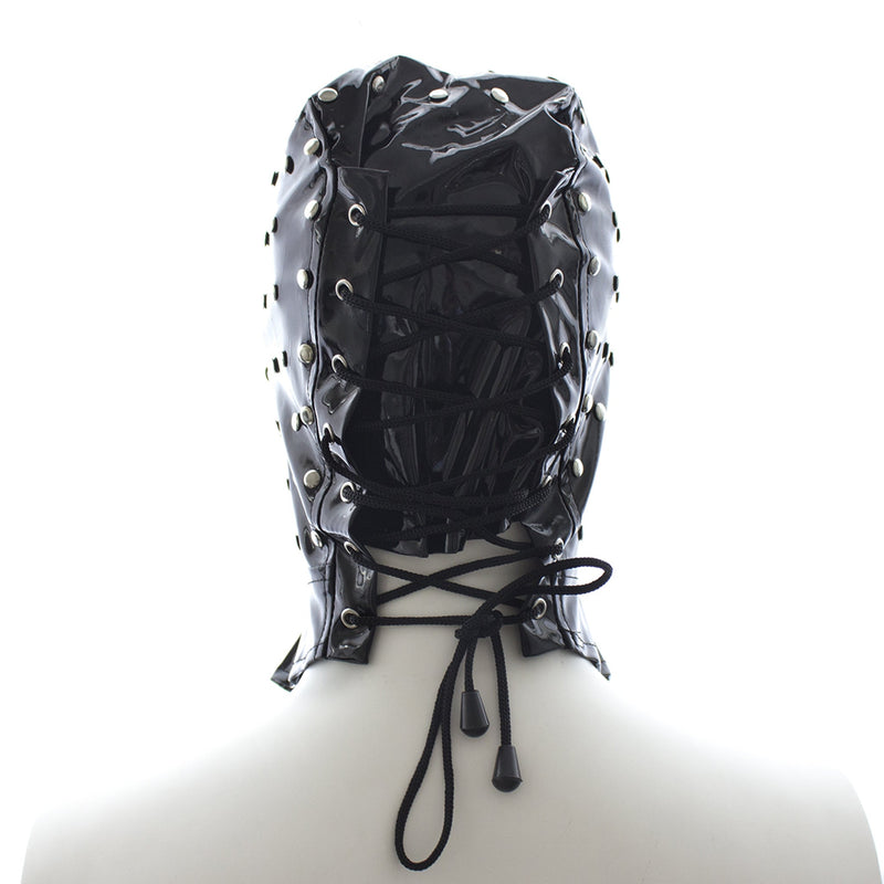Smart Moves - Hood met Spikes - Vetersluiting Achter - Zwart-laced-up.nl