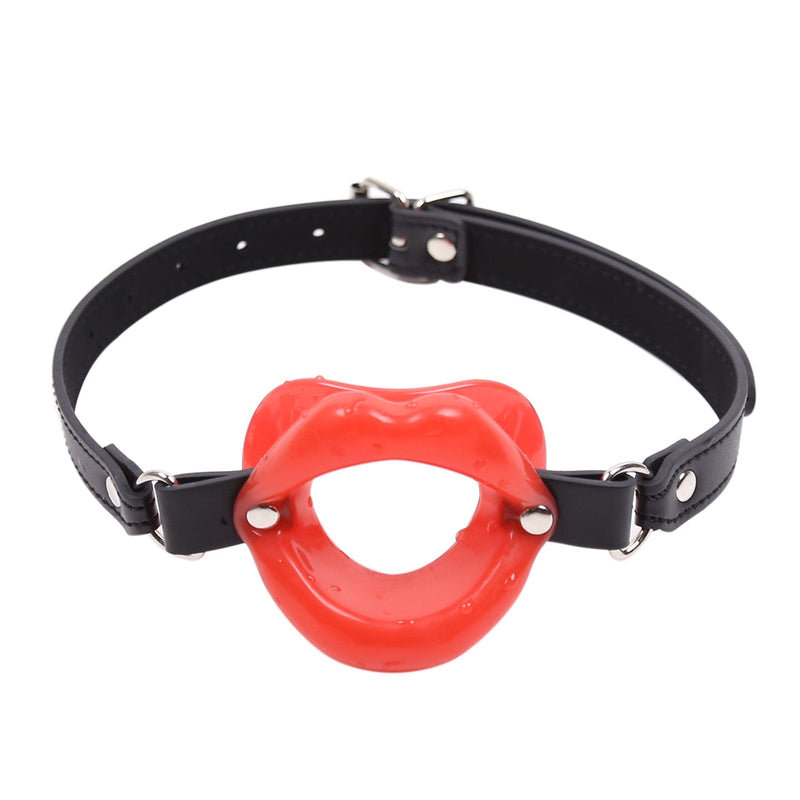 Smart Moves - Mouth Lips Gag Red-laced-up.nl