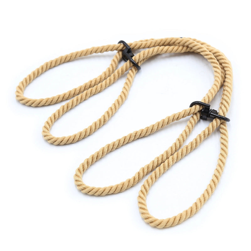 Smart Moves - Rope Hand Cuffs Natural-laced-up.nl