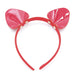 Smart Moves - Hair Band with Ears Shiny Red-laced-up.nl
