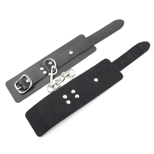 Smart Moves - Kunstleren Handboeien - Zwart-Erotiekvoordeel.nl