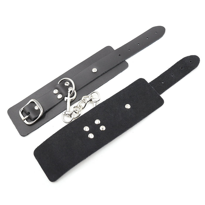 Smart Moves - Kunstleren Handboeien - Zwart-Erotiekvoordeel.nl