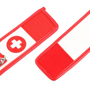 Smart Moves - Nursing Handboeien - Rood/Wit - Medical Play-laced-up.nl