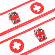 Smart Moves - Nursing Enkelboeien - Rood/Wit - Medical Play-laced-up.nl