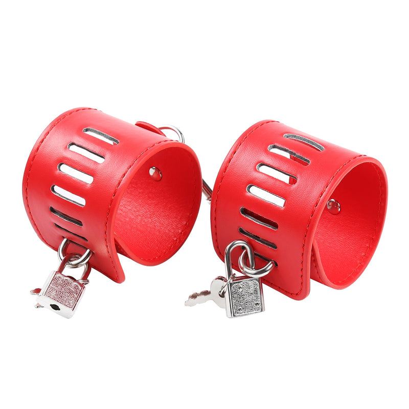 Smart Moves - Afsluitbare Handboeien - Rood-laced-up.nl