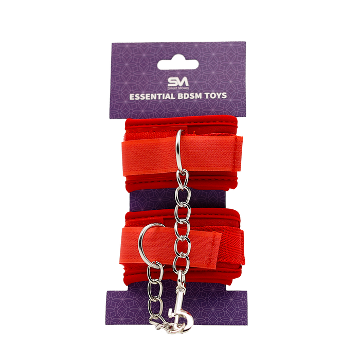 Smart Moves - Hand Cuffs Red-laced-up.nl