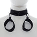 Smart Moves - Collar met Handboeien Combinatie - Zwart-Erotiekvoordeel.nl