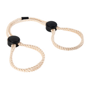 Smart Moves - Rope Hand Cuff Natural-laced-up.nl
