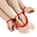 Smart Moves - Rope Hand Cuff Red-Erotiekvoordeel.nl