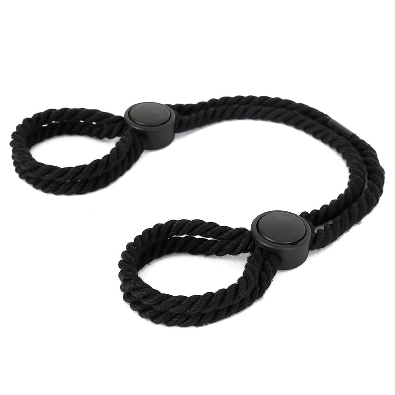 Smart Moves - Rope Hand Cuff Black-laced-up.nl