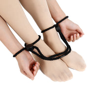 Smart Moves - Rope Hand Cuff Black-laced-up.nl