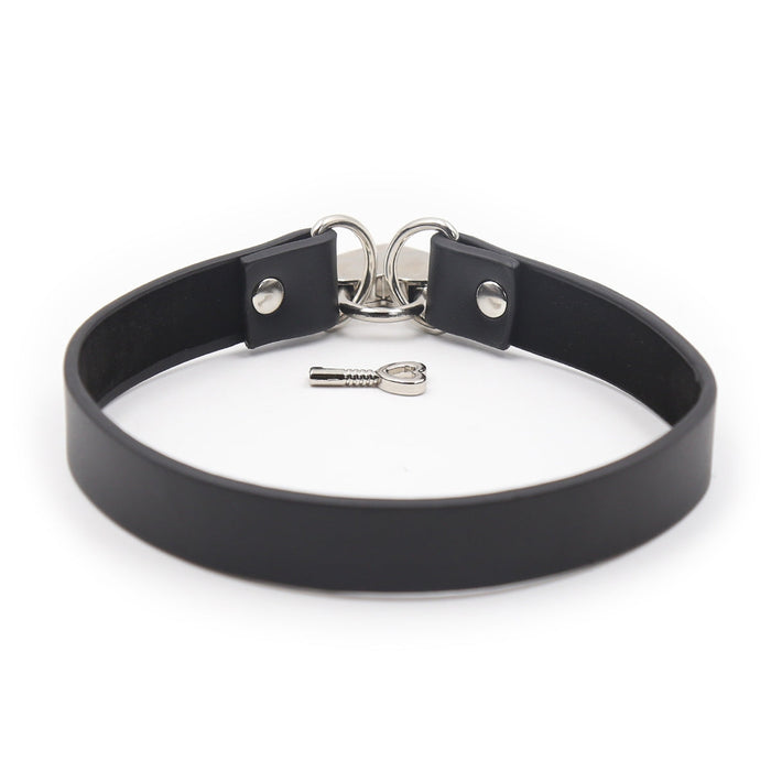 Smart Moves - Locking Collar Black-Erotiekvoordeel.nl