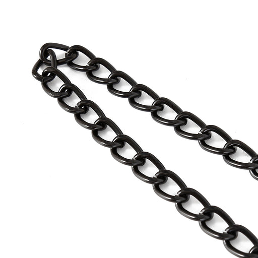 Smart Moves - Zwarte Slavenketting met Handvat-Erotiekvoordeel.nl