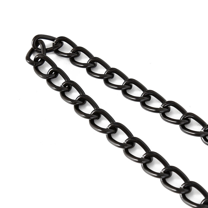 Smart Moves - Zwarte Slavenketting met Handvat-Erotiekvoordeel.nl