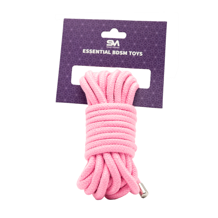 Smart Moves - Bondagetouw - Katoen - Roze-Erotiekvoordeel.nl