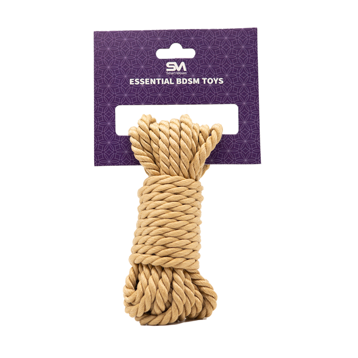 Smart Moves - Bondagetouw - Katoen - Naturel-Erotiekvoordeel.nl