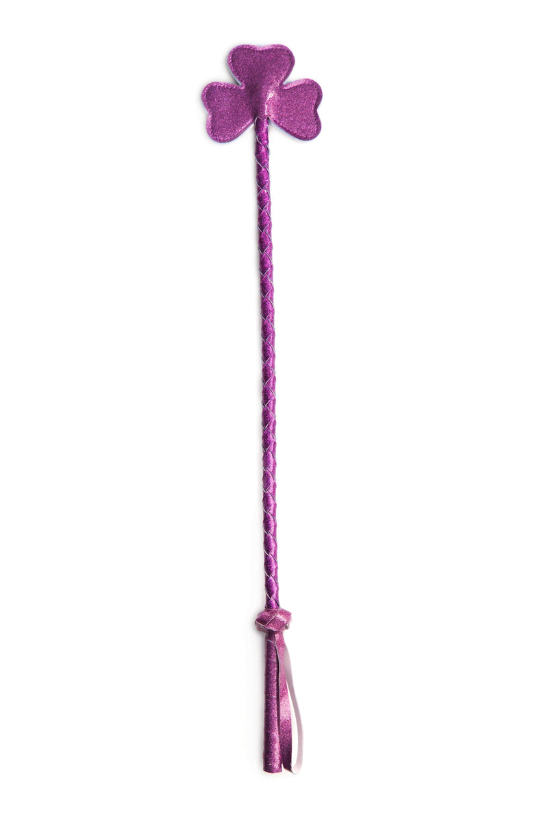 Smart Moves - Klaver Rijzweepje - 65 cm - Glitter Roze