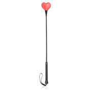 Smart Moves - Rijzweepje - Hartvormig Flapje - 60 cm - Rood/Zwart-laced-up.nl