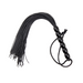 Smart Moves - Mini Flogger - Siliconen Strengen - Kralen Handvat - 21 cm - Zwart-Erotiekvoordeel.nl