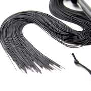 Smart Moves - Flogger - Siliconen Strengen - 51 cm - Zwart-Erotiekvoordeel.nl