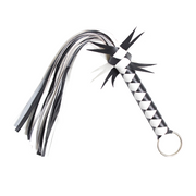 Smart Moves - Flogger met Deco - 45 cm - Zwart/Wit-laced-up.nl
