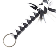 Smart Moves - Flogger met Deco - 45 cm - Zwart/Wit-laced-up.nl