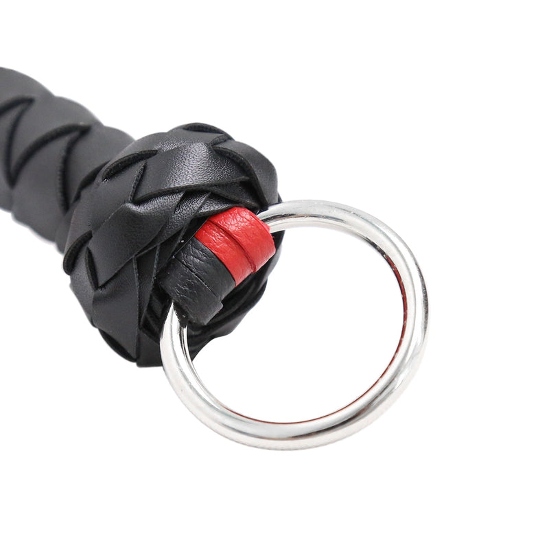 Smart Moves - Flogger - Cuero PU - 72 cm - Rojo/Negro