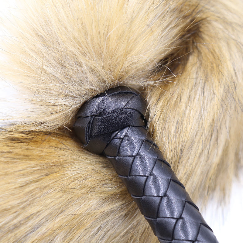 Smart Moves - Vossenstaart Flogger - 62cm - Bruin-laced-up.nl