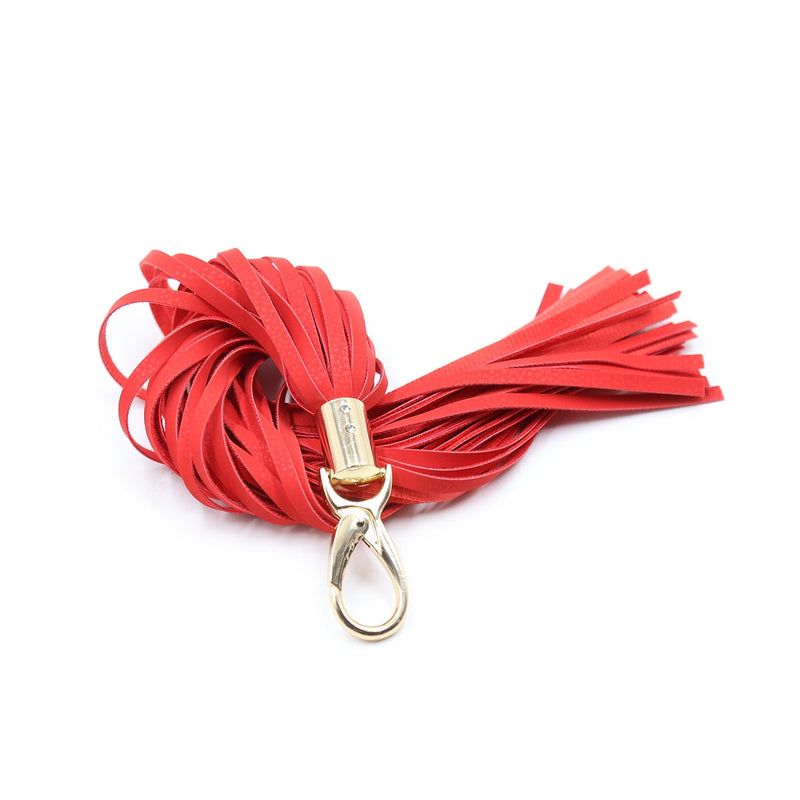 Smart Moves - Flogger con mosquetón - 32 cm - Rojo
