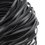 Smart Moves - Flogger - PU Leer - Gevlochten Handvat - 65 cm - Zwart-laced-up.nl